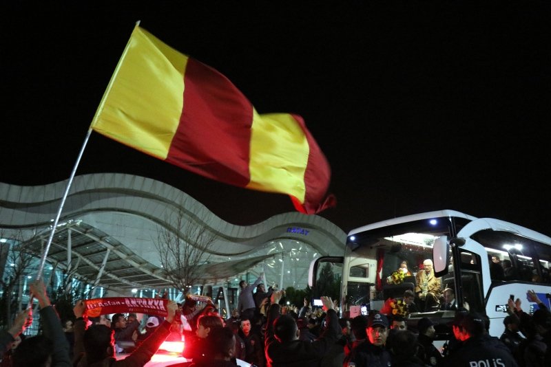 Galatasaray’a Hatay’da coşkulu karşılama