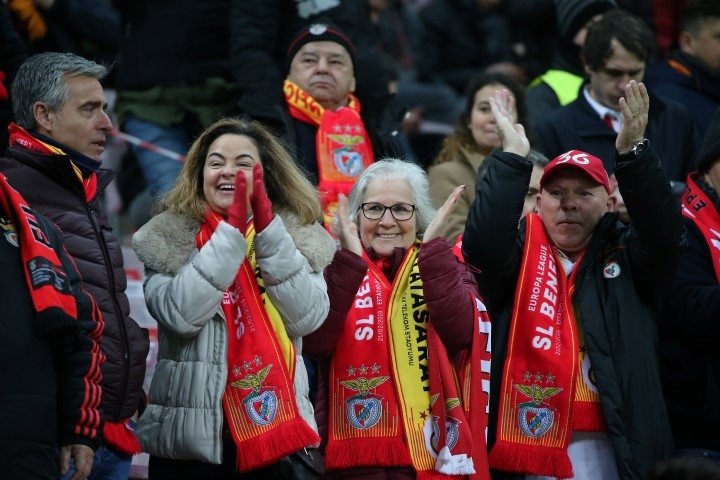 Galatasaray - Benfica maçından kareler!