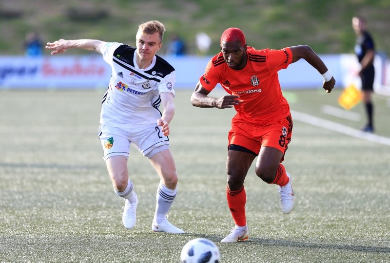 B36 Torshavn - Beşiktaş maçından kareler