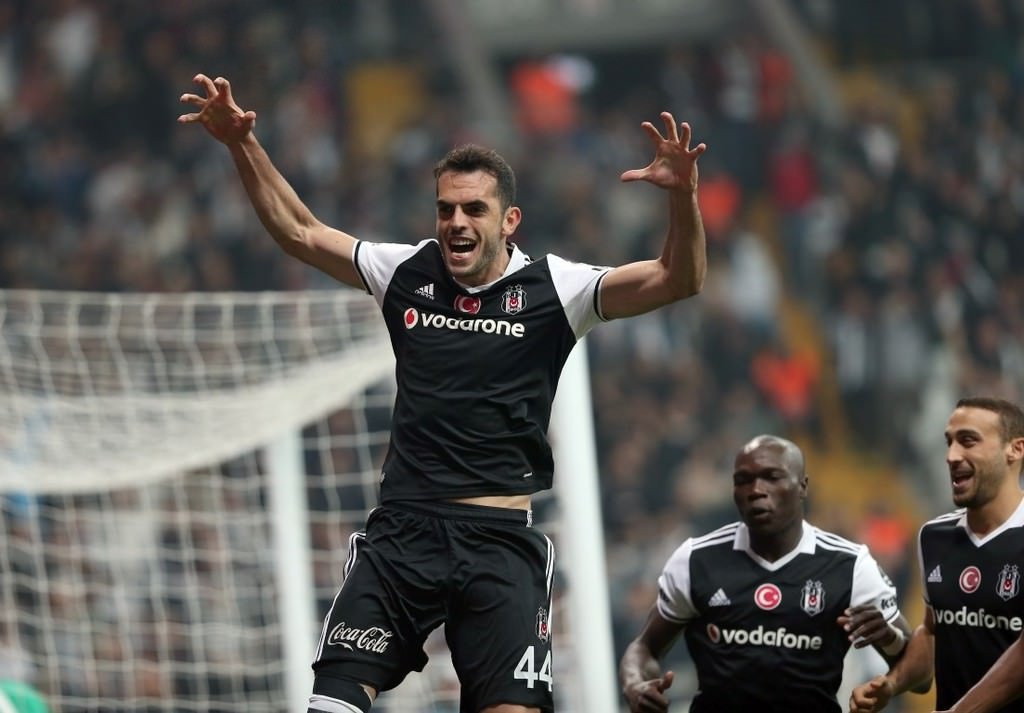Beşiktaş-Trabzonspor karşılaşmasından kareler