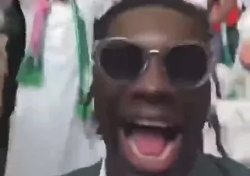 Gomis Suudi Arabistan'ın Arjantin galibiyetini kutladı!