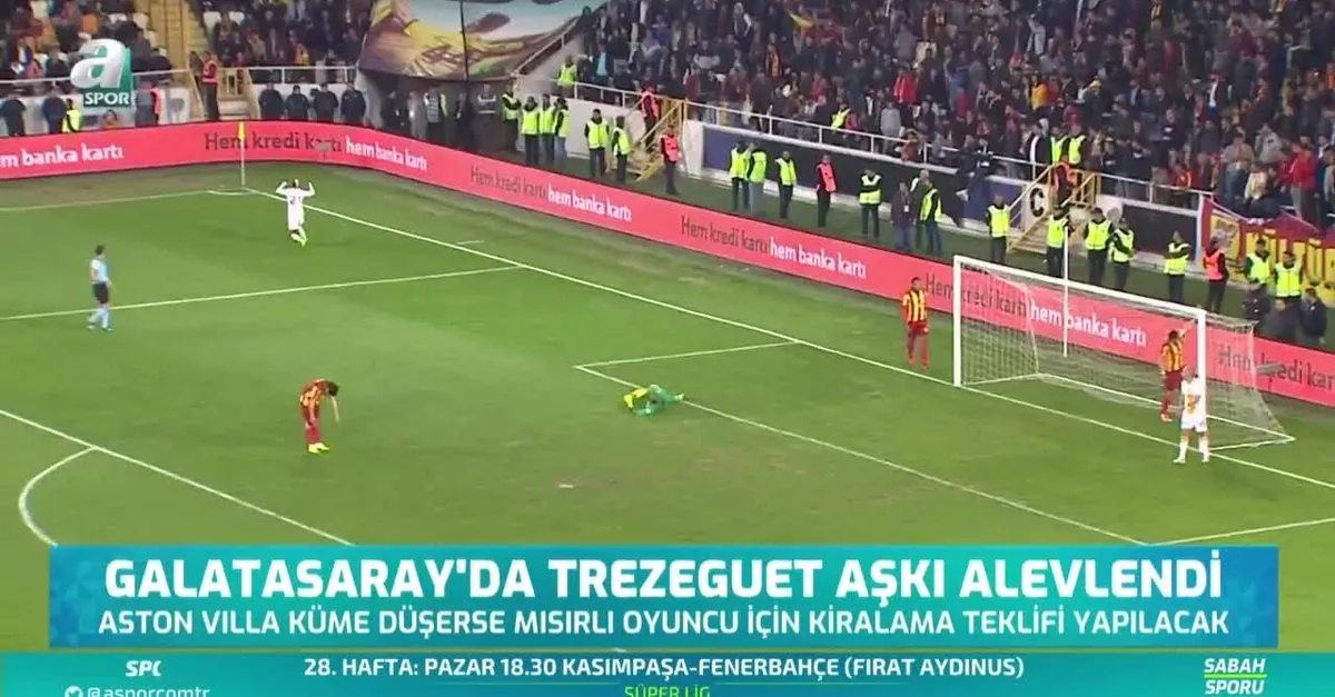 Galatasaray'da Trezeguet aşkı alevlendi