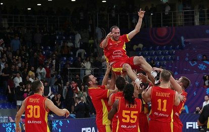 Türkiye Basketbol Federasyonu’ndan Gürcistan’ı eleyen Karadağ’a baklava jesti!