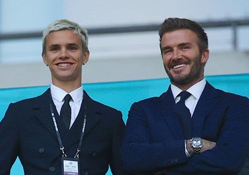 Beckham'ın oğlu yeni takımına katıldı