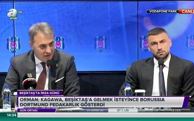 Fikret Orman: "Burak'ın kaptan olmasını çok isterim"