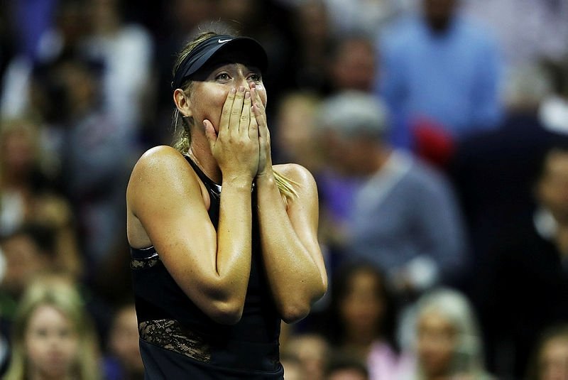 Sharapova’nın gözyaşları