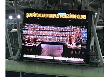 Galatasaray'dan skorbord açıklaması
