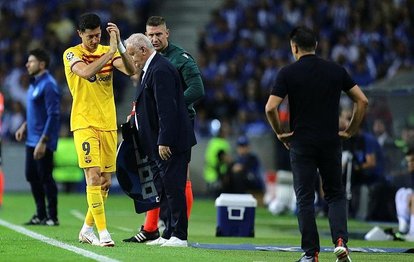Barcelona’da Robert Lewandowski sakatlandı