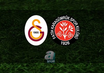G.Saray - Karagümrük maçı ne zaman?