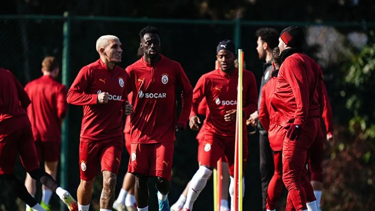 Galatasaray Dinamo Kiev maçına hazır