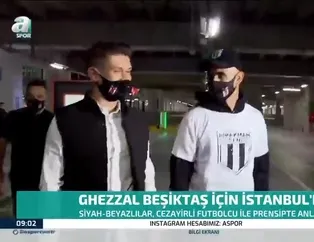 Rachid Ghezzal Beşiktaş için İstanbul'da
