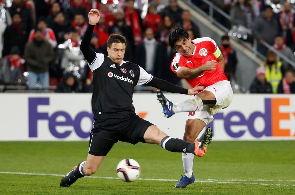 Hapoel Beer Sheva - Beşiktaş maçından kareler