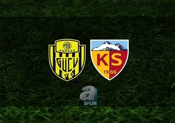 Ankaragücü - Kayserispor | CANLI