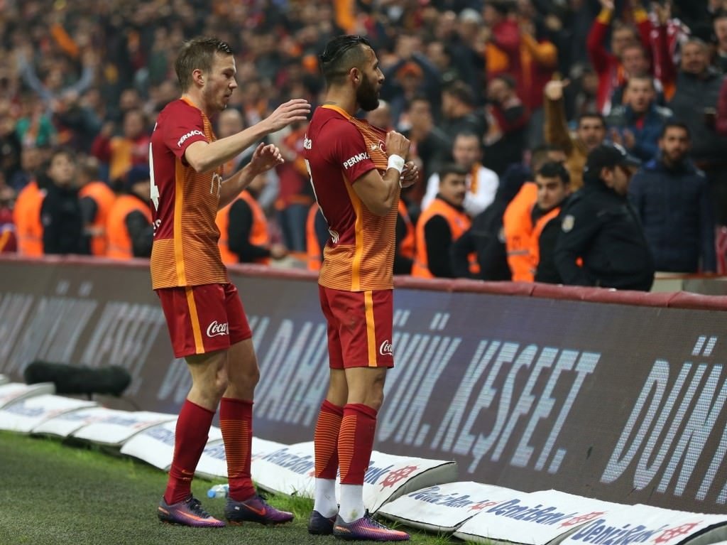 Galatasaray-Bursaspor karşılaşmasından kareler