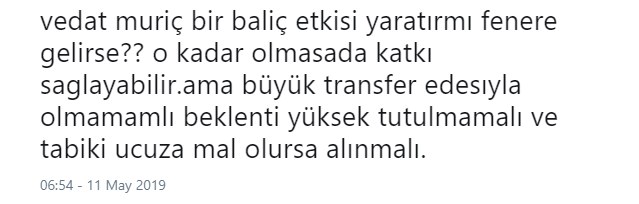 Vedat Muriç için olay sözler! Gerçek Fenerbahçeli oldu