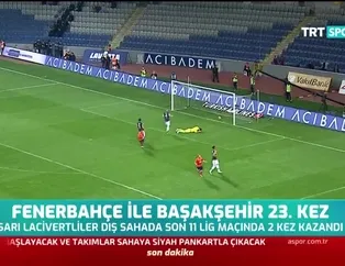 Fenerbahçe ile Başakşehir 23. kez
