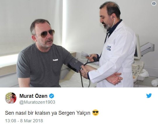 Sergen Yalçın sosyal medyayı salladı