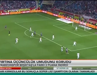 Fırtına üçüncülük hedefini korudu