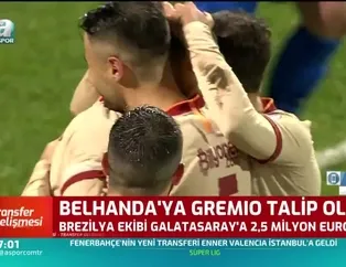 Belhanda'ya Gremio talip oldu