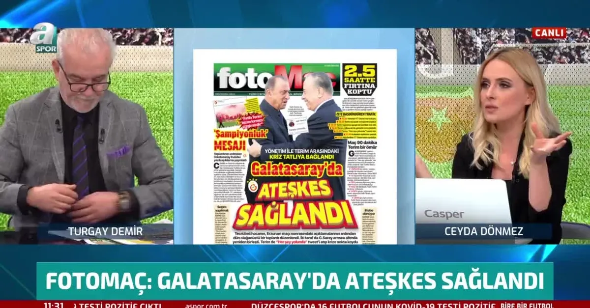 Flaş G.Saray yorumu! "Bu ateşkes kalıcı değil"