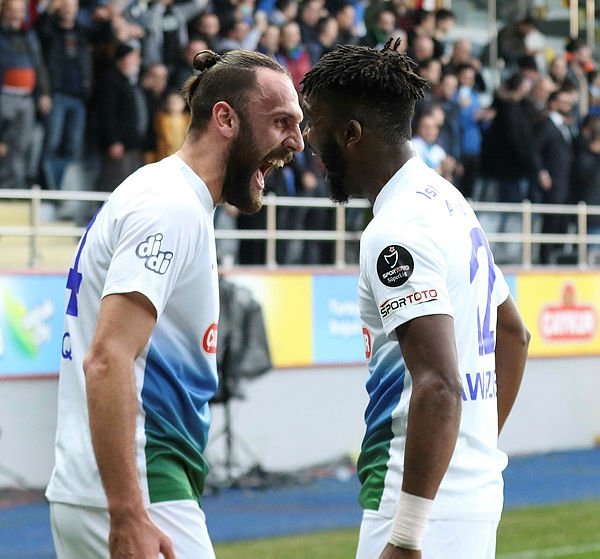 Çaykur Rizespor - Kayserispor maçından kareler...