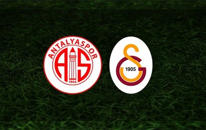 Antalyaspor - Galatasaray maçı ne zaman, saat kaçta ve hangi kanalda? | Süper Lig Gs maçı
