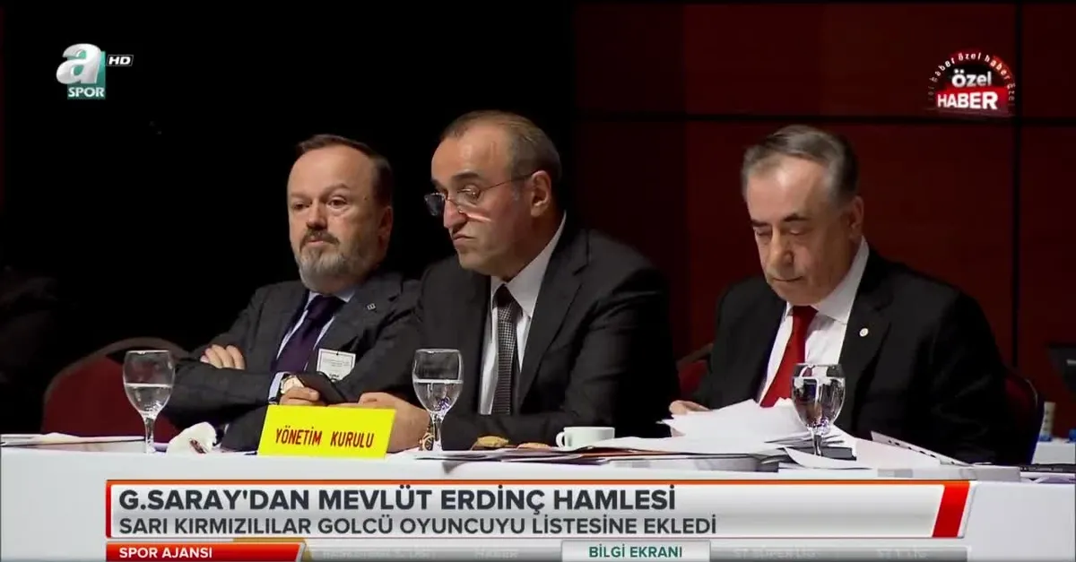 Galatasaray'dan Mevlüt Erdinç hamlesi