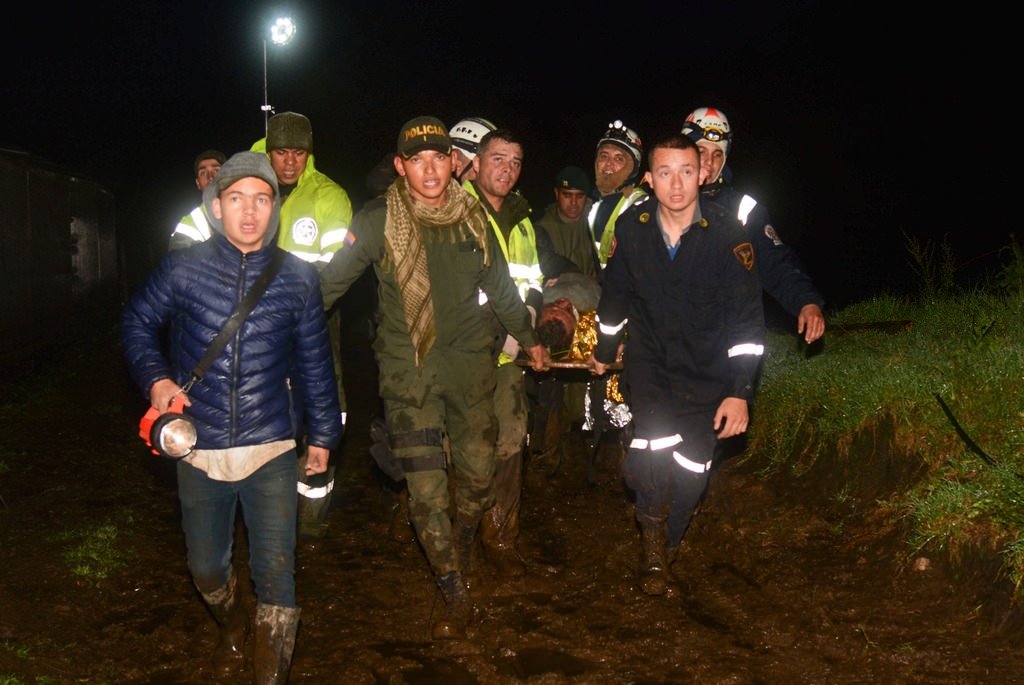 Chapecoense takımının düşen uçağından ilk görüntüler
