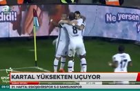 Kartal ikinci yarı yüksekten uçuyor