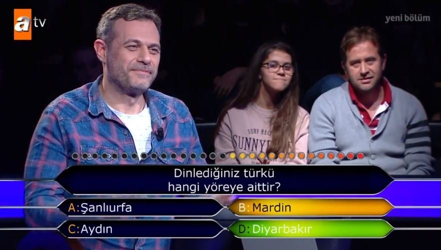 Kim Milyoner Olmak İster 788. son bölüm soru ve cevapları 26 Kasım 2018