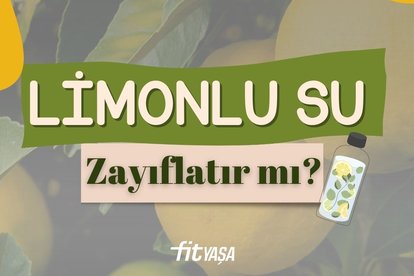 Limonlu su zayıflatır mı?