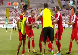 Türkiye, Mısır'ı tek golle geçti