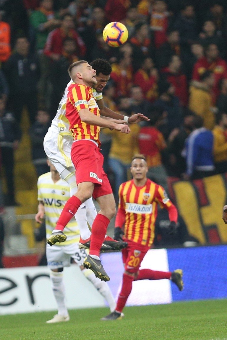 Kayserispor - Fenerbahçe maçından kareler!