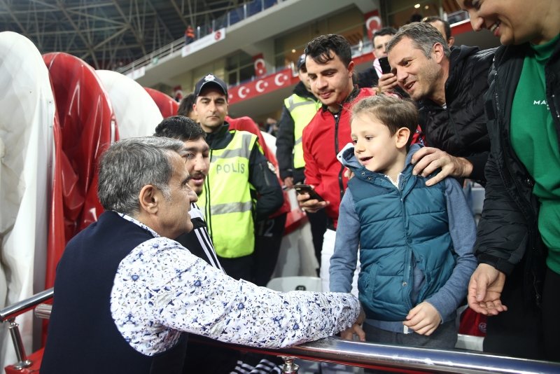 Antalyaspor - Beşiktaş maçından kareler