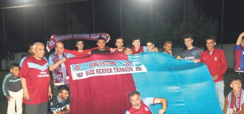 Tüm köy Trabzonsporlu