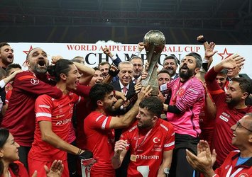 THY'den Ampute Futbol Milli Takımı'na jest!