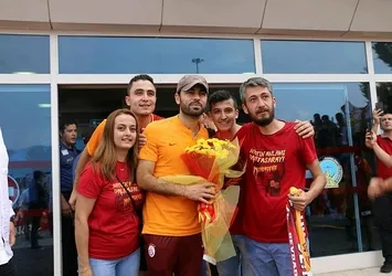 Galatasaray kafilesi Denizli'de