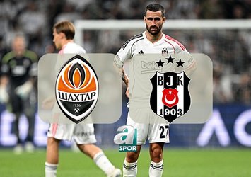 Beşiktaş'ın ilk 11'i belli oldu!