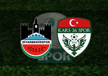 Diyarbekirspor - Kars 36 Spor | CANLI