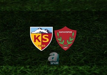 Kayserispor - Hatayspor | CANLI