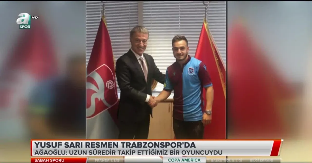 Yusuf Sarı resmen Trabzonspor'da