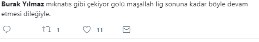 Burak Yılmaz mıktanıs gibi...