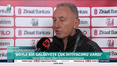 Halim Okta: Kazandığımız için mutluyuz!