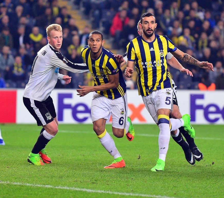 Fenerbahçe-Krasnodar karşılaşmasından kareler