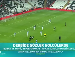 Derbide gözler golcülerde