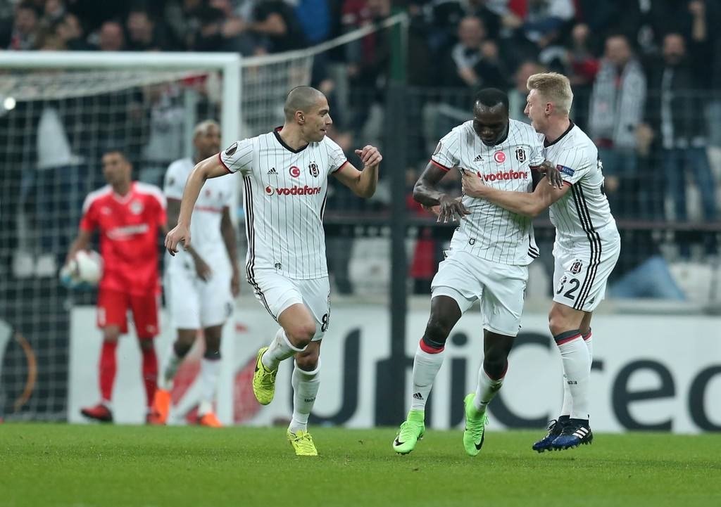 Beşiktaş - Hapoel Beer Sheva maçından kareler