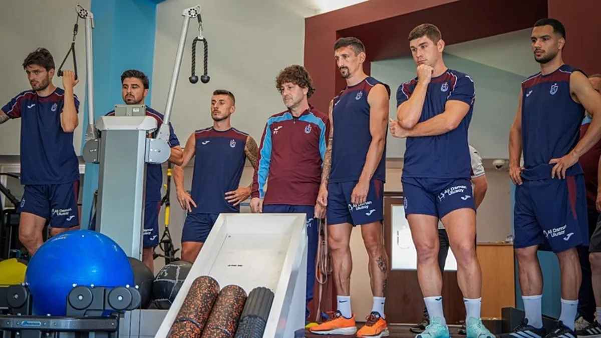 Trabzonspor’da kuvvet çalıştı