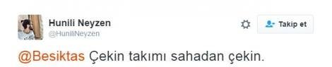 Twitter’da Beşiktaş isyanı