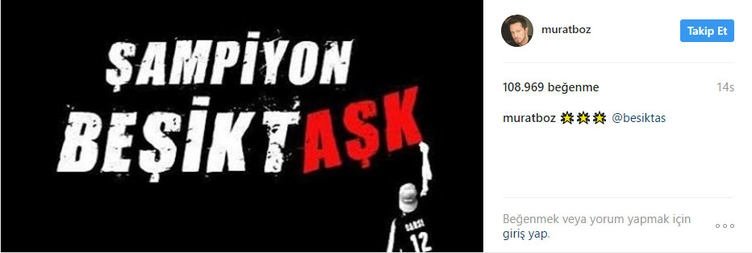 Ünlülerden Beşiktaş mesajları!