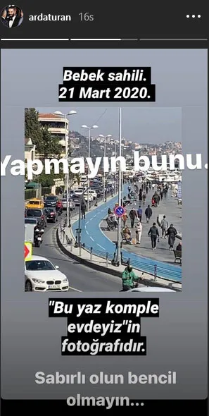 Arda Turan'dan vatandaşlara koronavirüs tepkisi! "Bencil olmayın" - 1